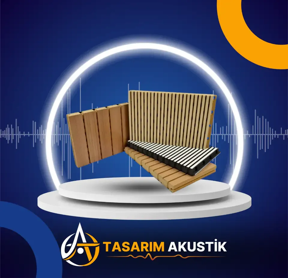 Akustik ahşap panel ofis ve toplantı odası uygulaması